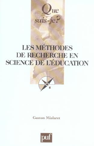 Emprunter Méthodes de recherche en science de l'éducation livre