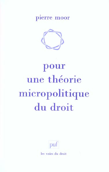 Emprunter Pour une théorie micropolitique du droit livre