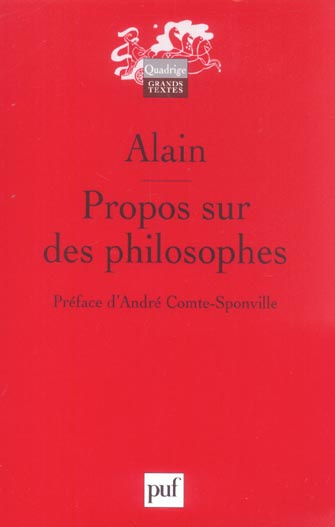 Emprunter Propos sur des philosophes livre