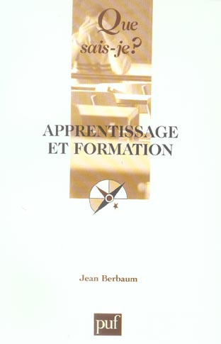 Emprunter Apprentissage et formation. 6e édition livre