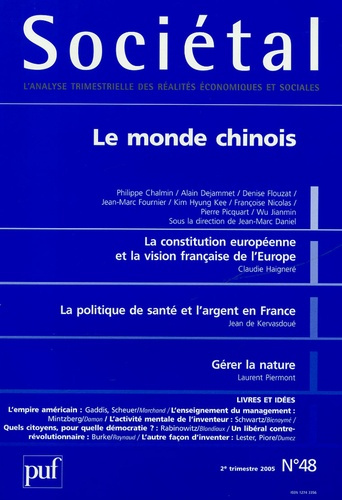 Emprunter SOCIETAL N 48 AVRIL 2005 livre