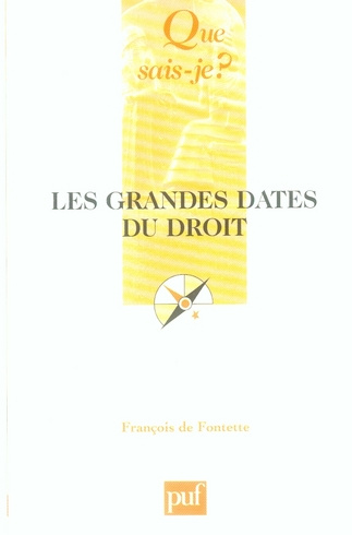 Emprunter Les grandes dates du droit. 3e édition livre