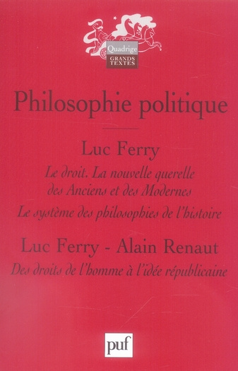 Emprunter Philosophie politique livre