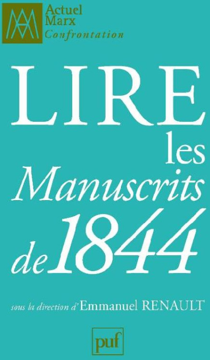 Emprunter Lire les Manuscrits de 1844 livre