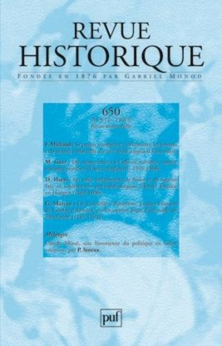 Emprunter Revue historique 2009, n° 650 livre