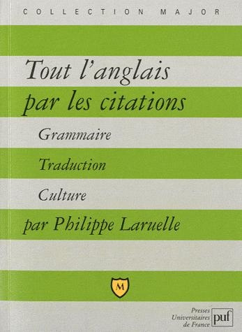 Emprunter Tout l'anglais par les citations livre