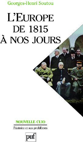 Emprunter L'Europe de 1815 à nos jours livre