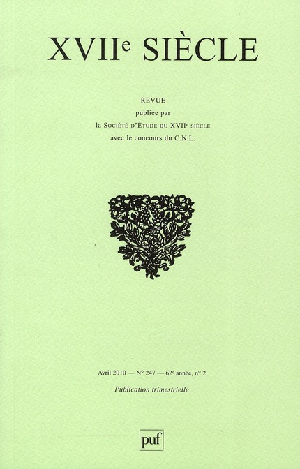 Emprunter XVIIe siècle 2010 livre