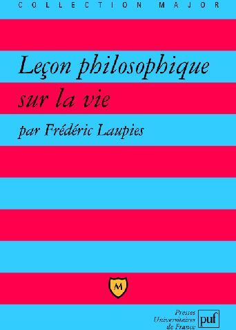 Emprunter Leçon philosophique sur La vie livre