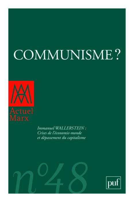 Emprunter Actuel Marx N° 48, deuxième semestre 2010 : Communisme ? livre