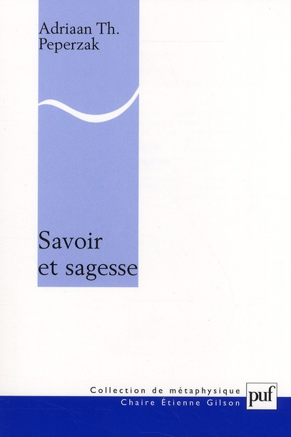 Emprunter Savoir et sagesse livre