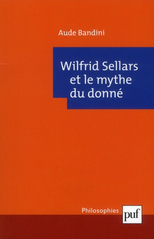 Emprunter Wilfrid Sellars et le mythe du donné livre