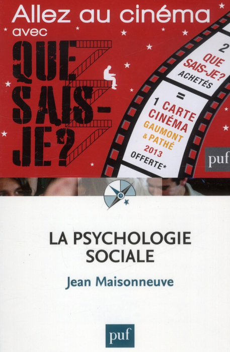 Emprunter La psychologie sociale livre