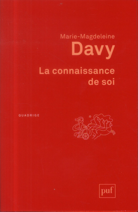 Emprunter La connaissance de soi. 3e édition livre