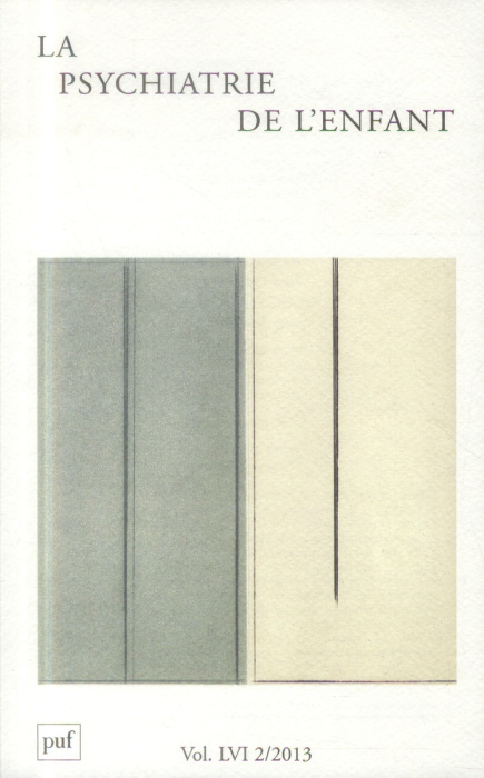 Emprunter La psychiatrie de l'enfant Volume 56 N° 2/2013 : La pédopsychiatrie : regard sur d'autres cultures livre