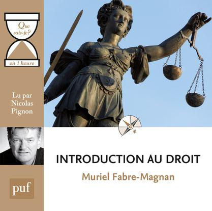 Emprunter Introduction au droit. 1 CD audio livre