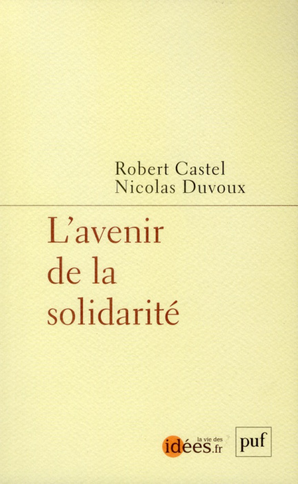 Emprunter L'AVENIR DE LA SOLIDARITE livre