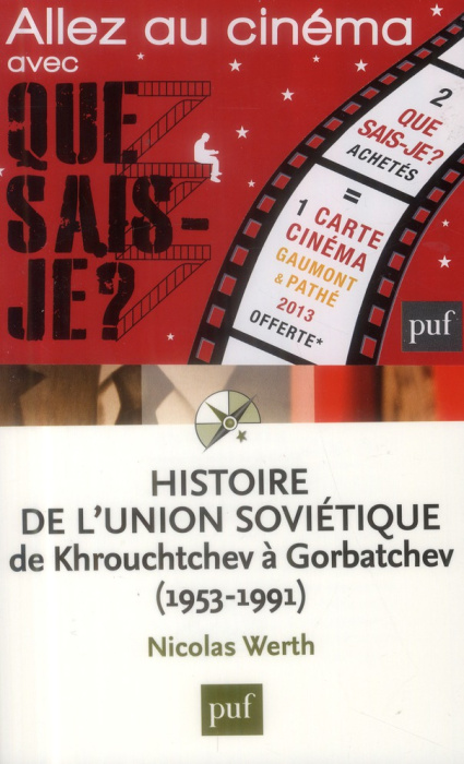 Emprunter Histoire de l'Union soviétique de Khrouchtchev à Gorbatchev (1953-1991). 4e édition livre