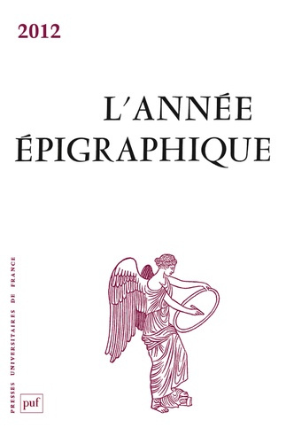 Emprunter L'Année épigraphique 2012 livre