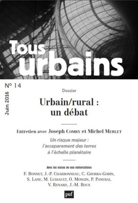 Emprunter Tous urbains N° 14, juin 2016 : Urbain/rural : un débat livre