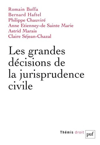 Emprunter Les grandes décisions de la jurisprudence civile livre