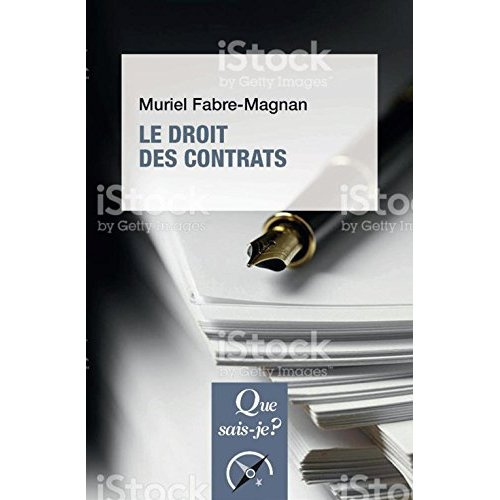 Emprunter Le droit des contrats livre
