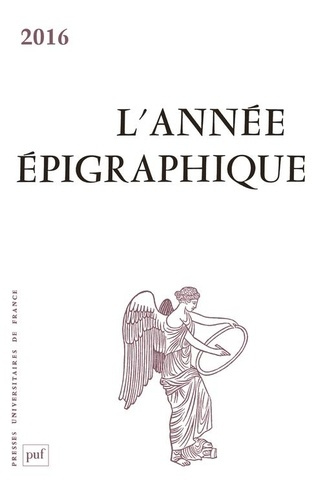Emprunter L'Année épigraphique. Edition 2016 livre