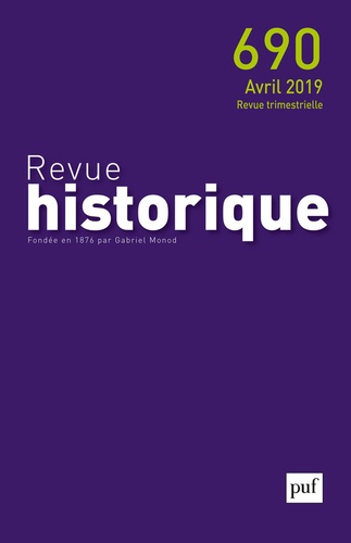 Emprunter Revue historique N° 690, juin 2019 : Varia livre