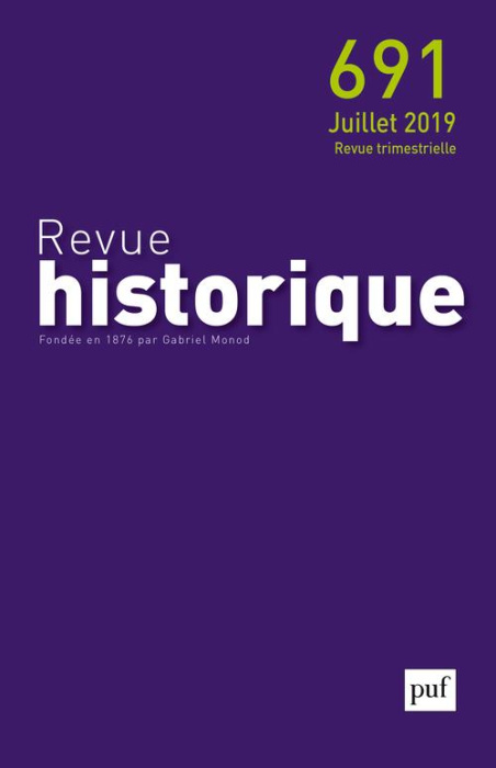 Emprunter Revue historique N° 691, 2019 livre