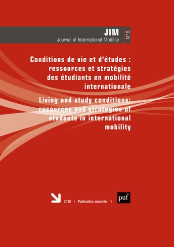 Emprunter Journal of international mobility N° 6/2018 : Conditions de vie et d'études : ressources et stratégi livre