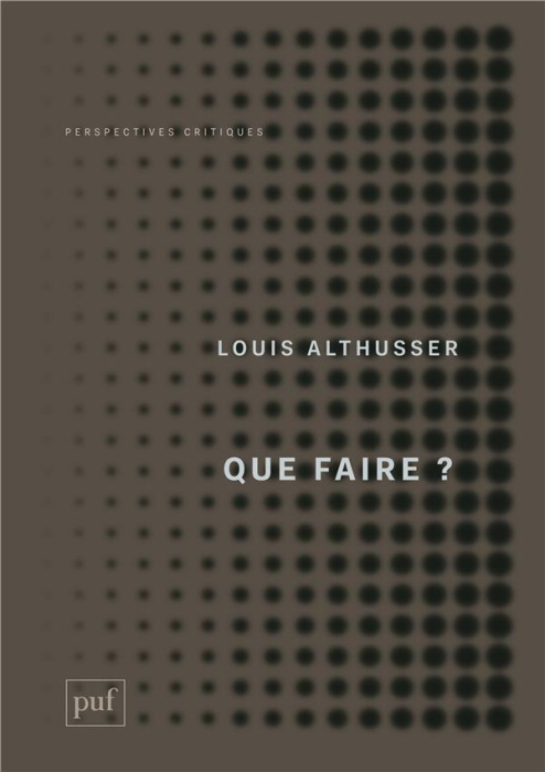 Emprunter Que faire ? livre