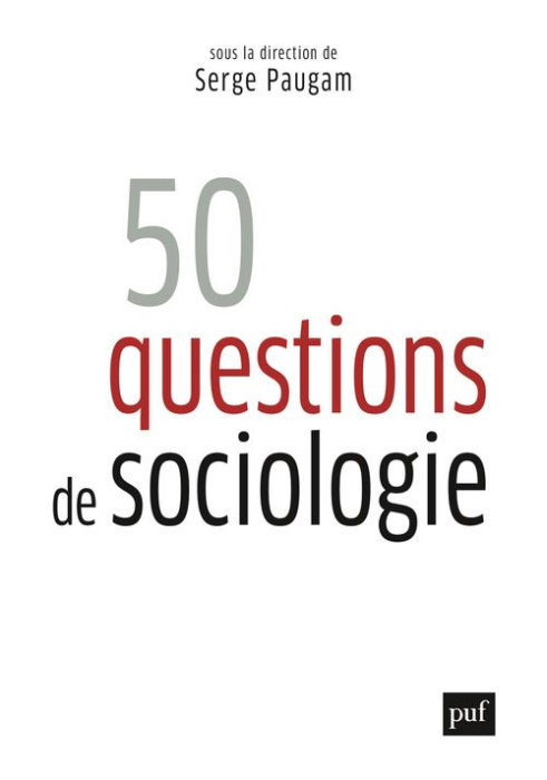 Emprunter 50 questions de sociologie livre