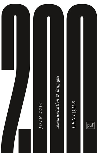 Emprunter Communication et Langages N° 200, juin 2019 : Lexique livre