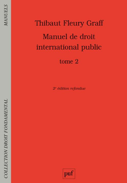 Emprunter Manuel de droit international public. Tome 2 livre