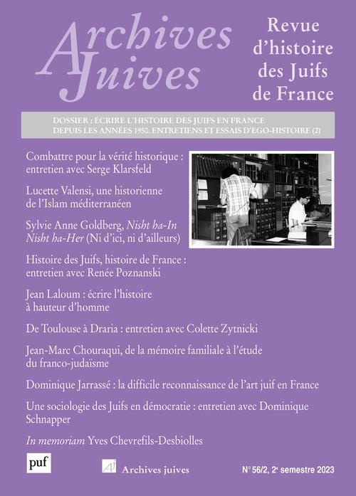 Emprunter Archives juives N° 56/2, 2e semestre 2023 livre