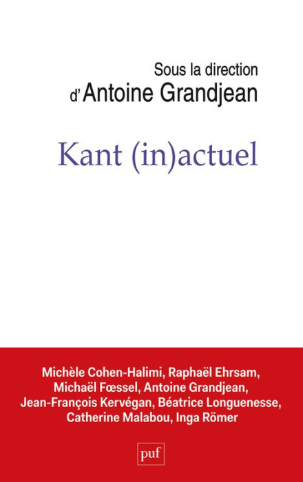 Emprunter Kant (in)actuel livre