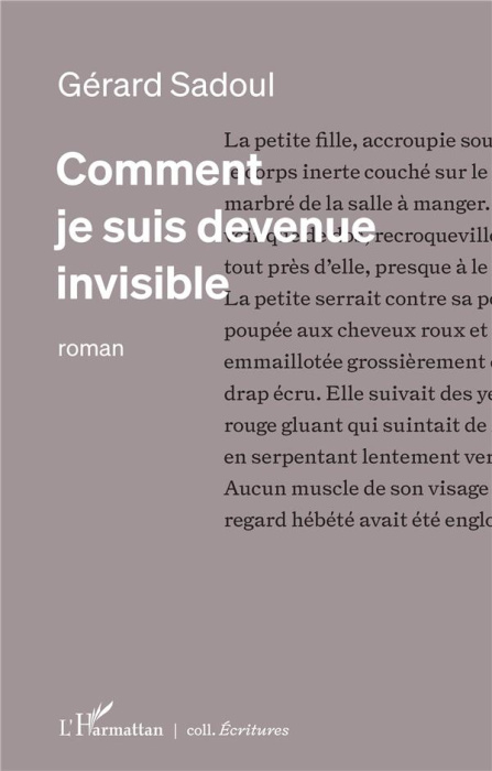 Emprunter Comment je suis devenue invisible livre