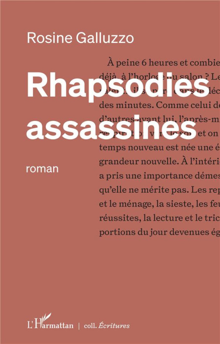 Emprunter Rhapsodies assassines livre