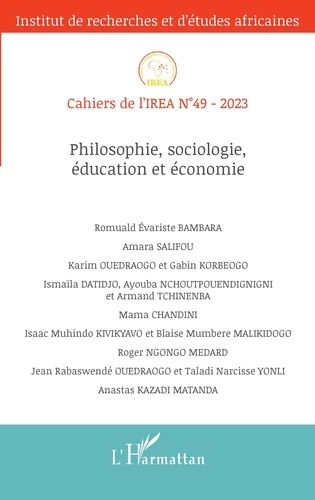 Emprunter PHILOSOPHIE, SOCIOLOGIE, EDUCATION ET ECONOMIE - VOL492023 livre