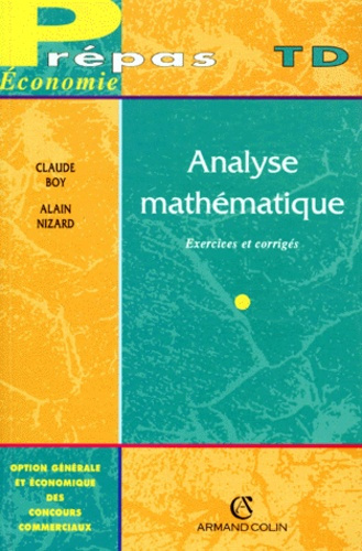 Emprunter ANALYSE MATHEMATIQUE. EXERCICES ET CORRIGES livre