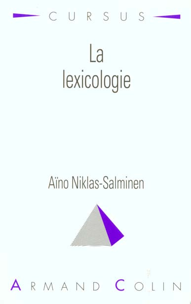 Emprunter LA LEXICOLOGIE livre