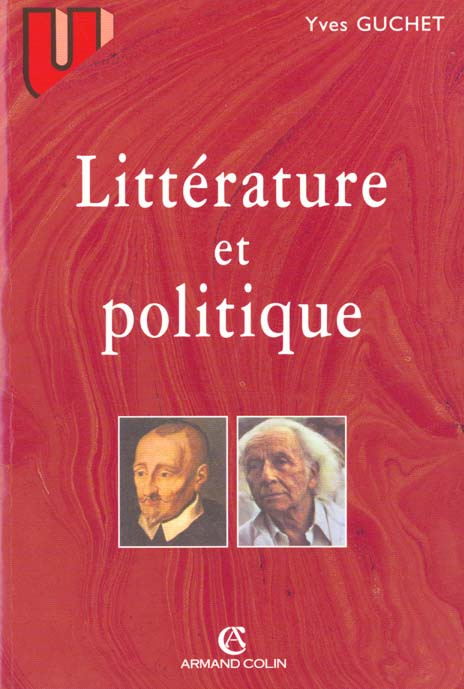 Emprunter Littérature et politique (XVIème-XXème siècle) livre