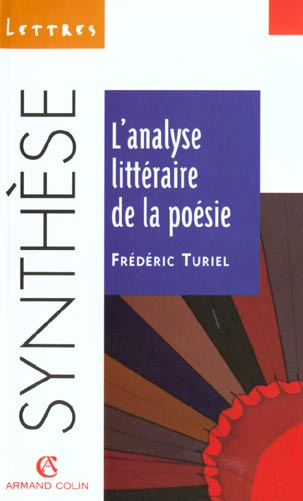 Emprunter L'analyse littéraire de la poésie livre