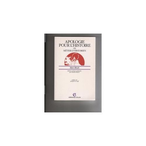 Emprunter APOLOGIE POUR L HISTOIRE livre