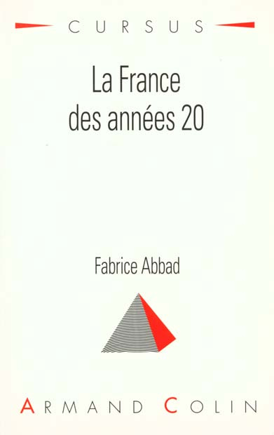 Emprunter LA FRANCE DES ANNEES 20 livre