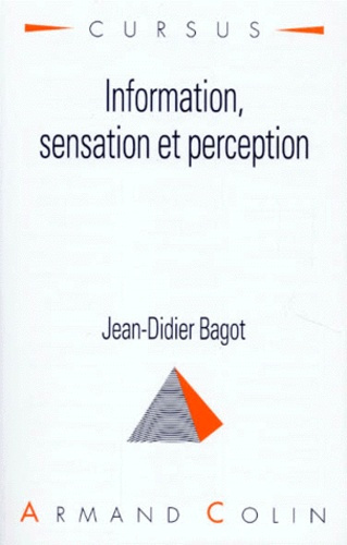 Emprunter Information, sensation et perception livre