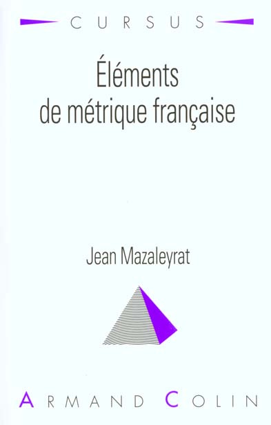 Emprunter ELEMENTS DE METRIQUE FRANCAISE livre