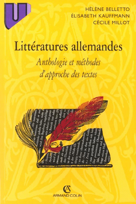 Emprunter LITTERATURES ALLEMANDES. Anthologie et méthodes d'approche des textes, 2ème édition livre