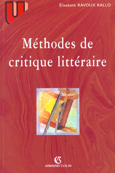 Emprunter Méthodes de critique littéraire livre