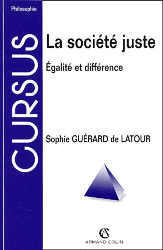 Emprunter La société juste. Egalité et différence livre